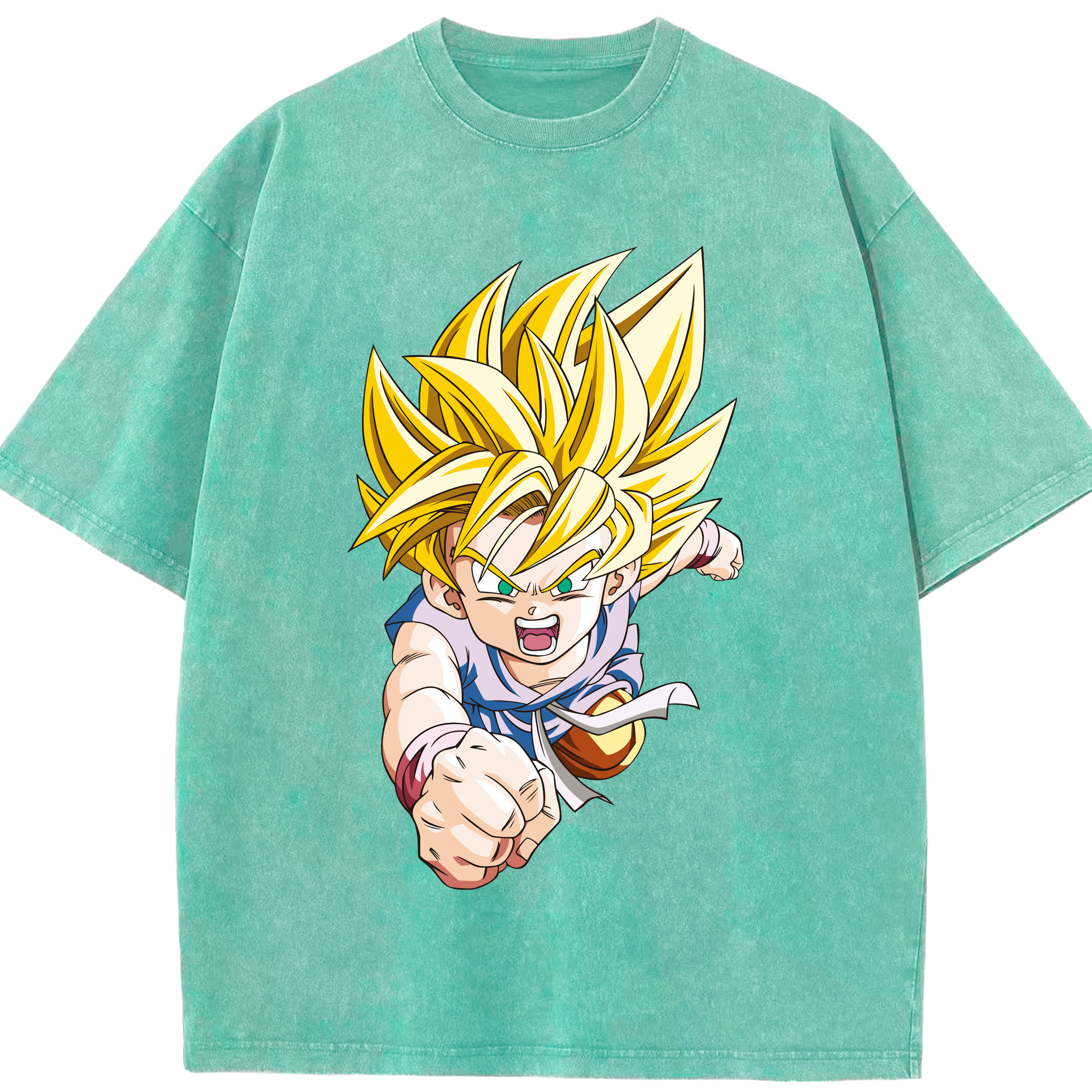 （画像用） ドラゴンボール ベジット DRAGON BALL Vegetto 綿100% ヴィンテージ風 半袖Tシャツ（フロントプリント）